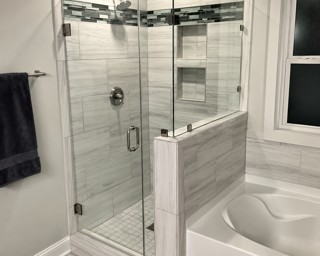 standard shower sizes guide